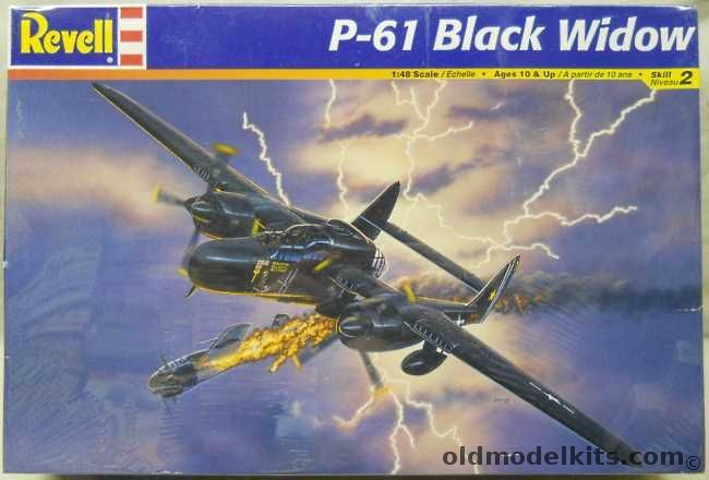 Revell 1/48 P-61 Black Widow - 'Times A Wastin' (Snuffy Smith) Major Smith 418th NFS Pacific 1944(4 kills in one night), 85-7546 plastic model kit